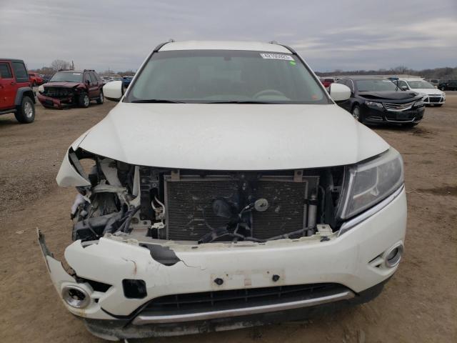 5N1AR2MM0EC713484 - 2014 NISSAN PATHFINDER S WHITE photo 5