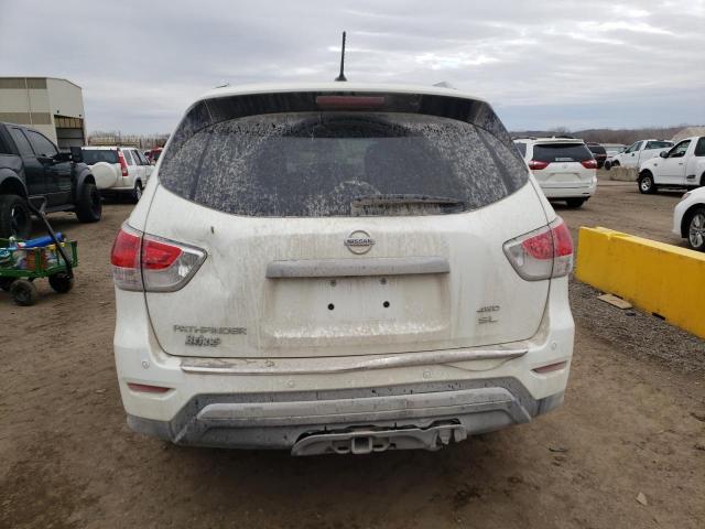 5N1AR2MM0EC713484 - 2014 NISSAN PATHFINDER S WHITE photo 6