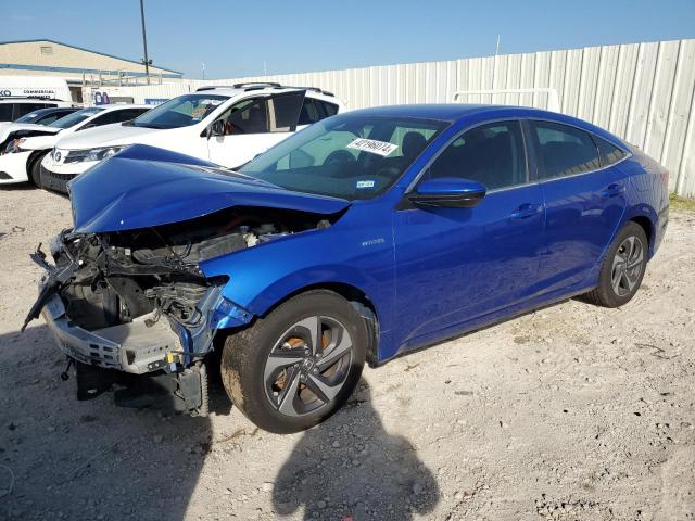 19XZE4F11KE014404 - 2019 HONDA INSIGHT LX BLUE photo 1