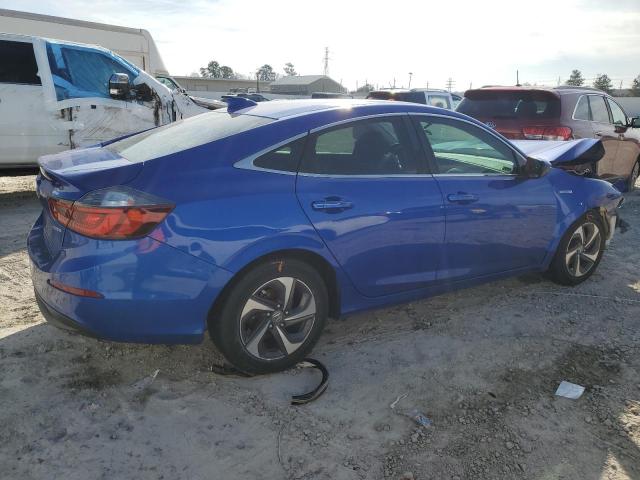 19XZE4F11KE014404 - 2019 HONDA INSIGHT LX BLUE photo 3