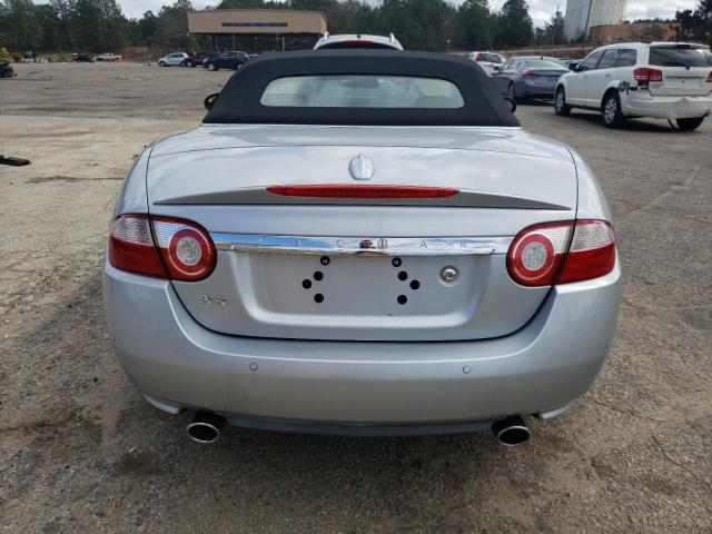 SAJWA44B695B28807 - 2009 JAGUAR XK SILVER photo 6