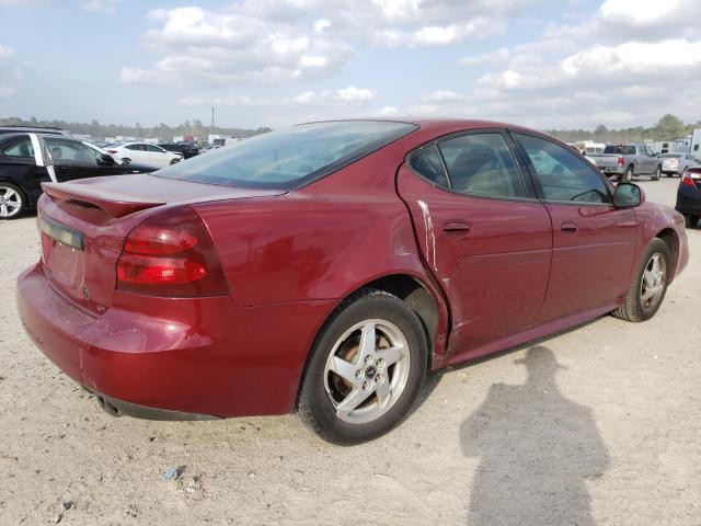 2G2WS522041227073 - 2004 PONTIAC GRAND PRIX GT2 წითელი ფოტო 3