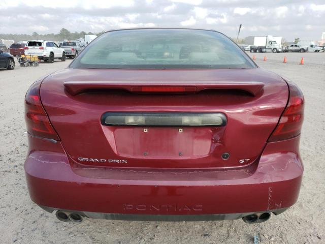 2G2WS522041227073 - 2004 PONTIAC GRAND PRIX GT2 RED photo 6