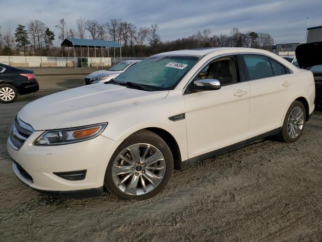 1FAHP2FW4BG118106 - 2011 FORD TAURUS LIMITED WHITE photo 1