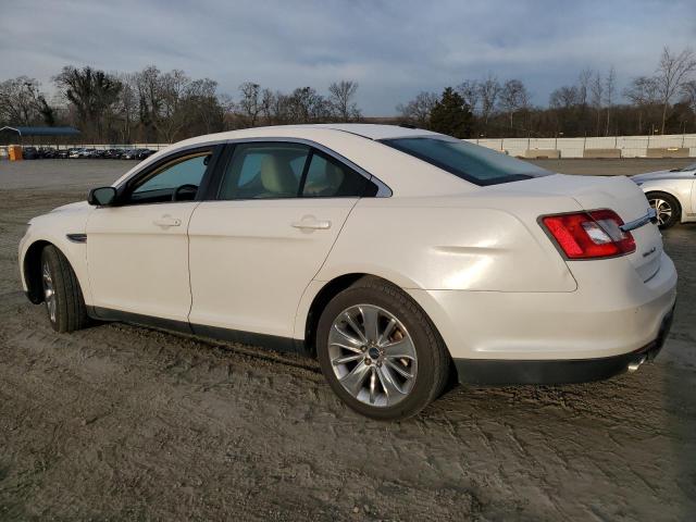 1FAHP2FW4BG118106 - 2011 FORD TAURUS LIMITED WHITE photo 2