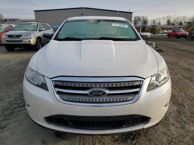 1FAHP2FW4BG118106 - 2011 FORD TAURUS LIMITED WHITE photo 5