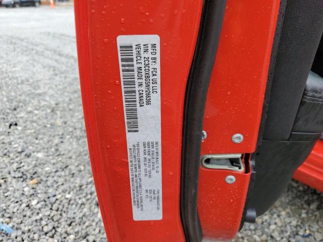 2C3CDXBG5NH266366 - 2022 DODGE CHARGER SXT RED photo 13