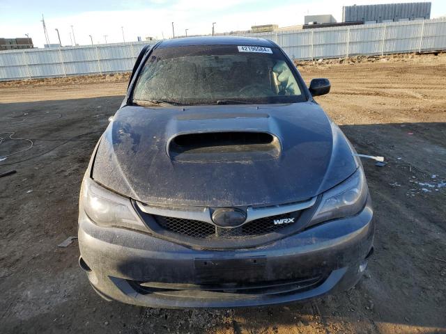 JF1GH76669G825322 - 2009 SUBARU IMPREZA WRX CHARCOAL photo 5