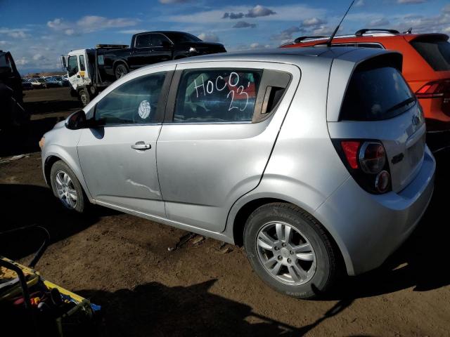 1G1JC6SH8D4110562 - 2013 CHEVROLET SONIC LT SILVER photo 2