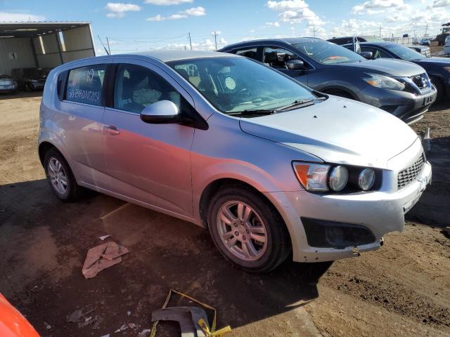 1G1JC6SH8D4110562 - 2013 CHEVROLET SONIC LT SILVER photo 4