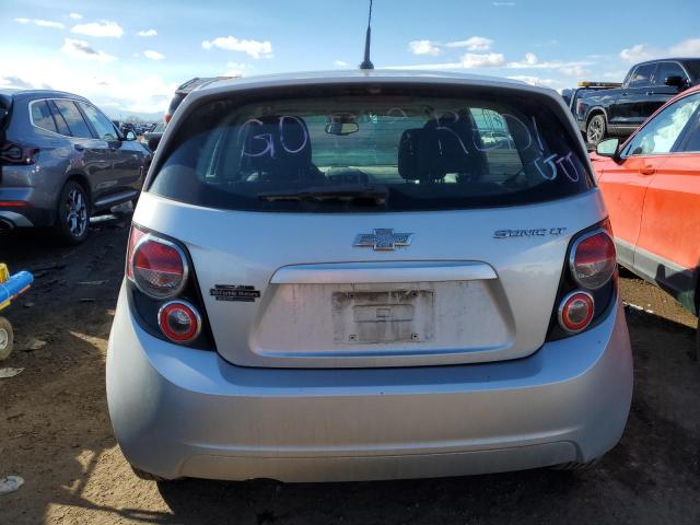 1G1JC6SH8D4110562 - 2013 CHEVROLET SONIC LT SILVER photo 6