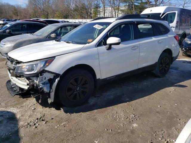 4S4BSACC7J3383154 - 2018 SUBARU OUTBACK 2.5I PREMIUM WHITE photo 1