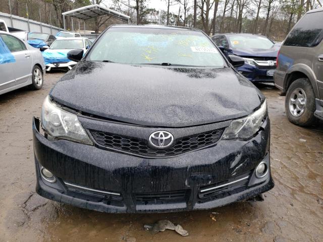 4T1BF1FKXEU430104 - 2014 TOYOTA CAMRY BA L BLACK photo 5