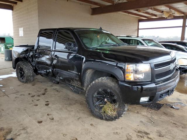 2GCEK13M271595162 - 2007 CHEVROLET SILVERADO K1500 CREW CAB BLACK photo 4