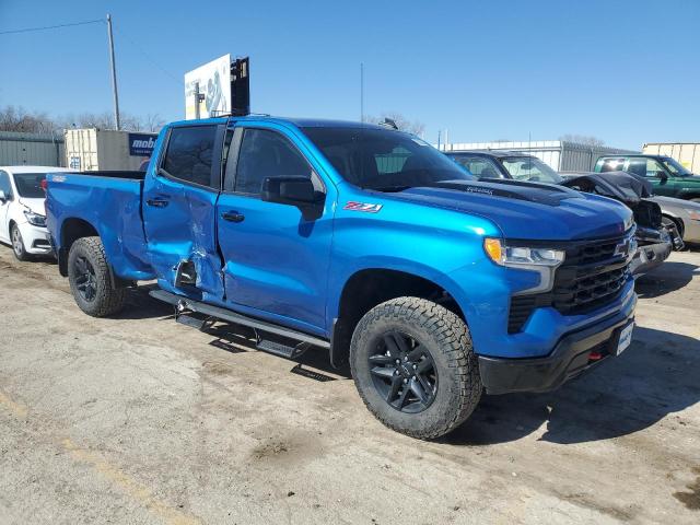 3GCUDFE83RG104059 - 2024 CHEVROLET SILVERADO K1500 LT TRAIL BOSS BLUE photo 4