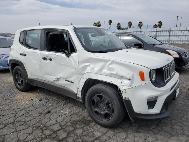 ZACNJAAB4KPK56063 - 2019 JEEP RENEGADE SPORT WHITE photo 4