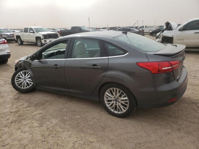 1FADP3J22JL261831 - 2018 FORD FOCUS TITANIUM GRAY photo 2