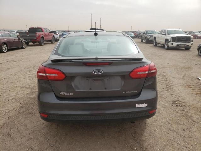 1FADP3J22JL261831 - 2018 FORD FOCUS TITANIUM GRAY photo 6