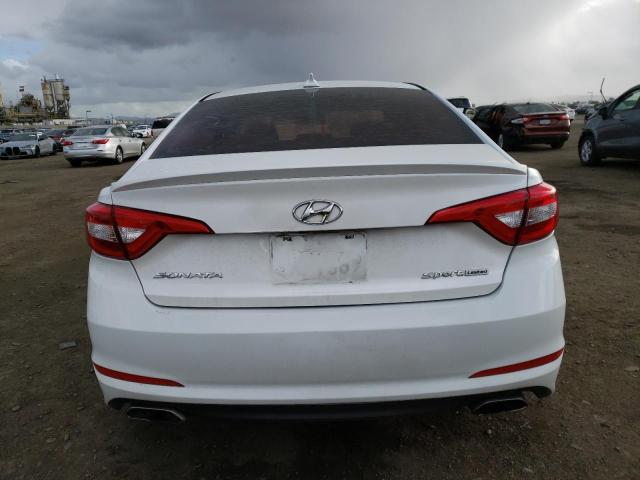 5NPE34AF4GH397555 - 2016 HYUNDAI SONATA SPORT WHITE photo 6