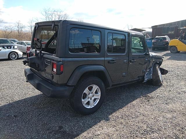 1C4HJXDN3LW230549 - 2020 JEEP WRANGLER U SPORT ნაცრისფერი ფოტო 4