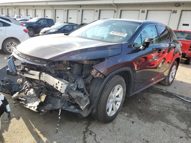 2T2BZMCA8GC031910 - 2016 LEXUS RX 350 BASE BURGUNDY photo 1