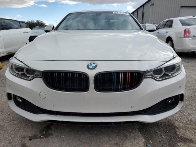 WBA3N7C54FK224977 - 2015 BMW 428 I WHITE photo 5