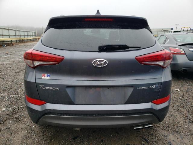 KM8J33A22GU152650 - 2016 HYUNDAI TUCSON LIMITED GRAY photo 6