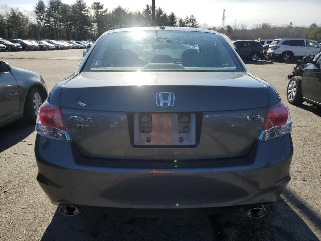 1HGCP36859A001970 - 2009 HONDA ACCORD EXL GRAY photo 6