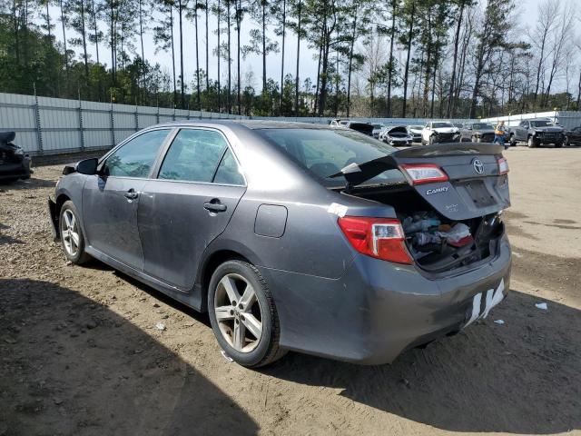 4T1BF1FK2EU428251 - 2014 TOYOTA CAMRY L GRAY photo 2