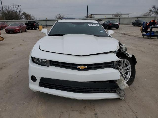 2G1FD1E3XF9112125 - 2015 CHEVROLET CAMARO LT WHITE photo 5