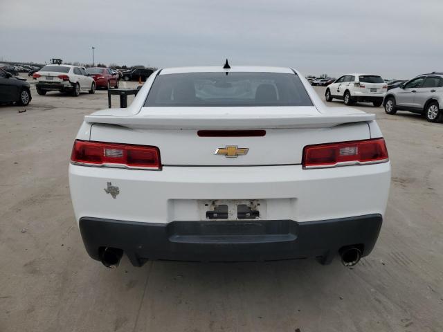 2G1FD1E3XF9112125 - 2015 CHEVROLET CAMARO LT WHITE photo 6