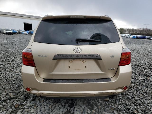 JTEES43A082066152 - 2008 TOYOTA HIGHLANDER SPORT GOLD photo 6