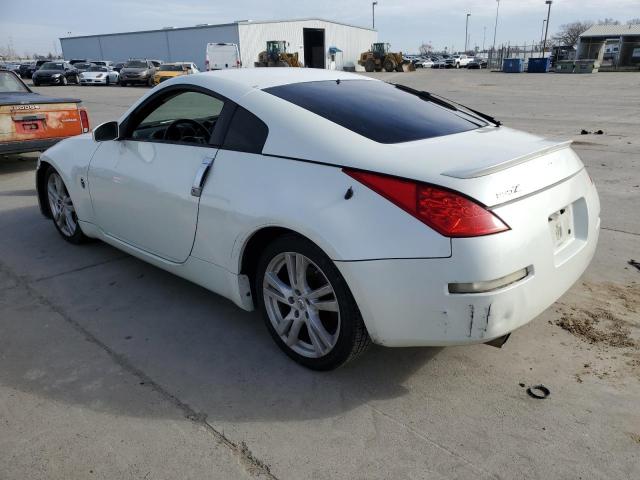 JN1AZ34D26M303343 - 2006 NISSAN 350Z COUPE WHITE photo 2