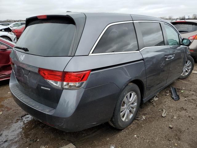 5FNRL5H37HB007633 - 2017 HONDA ODYSSEY SE GRAY photo 3