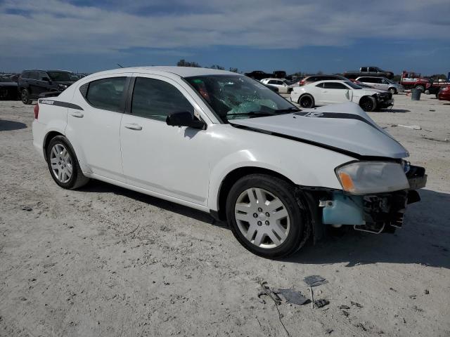 1C3CDZAB9CN174652 - 2012 DODGE AVENGER SE WHITE photo 4