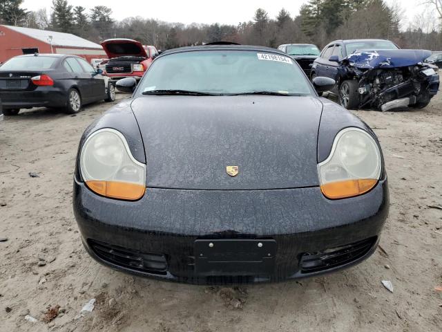 WP0CA2986XU632650 - 1999 PORSCHE BOXSTER BLACK photo 5