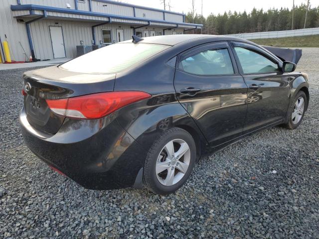 KMHDH4AE8DU532067 - 2013 HYUNDAI ELANTRA GLS BLACK photo 3