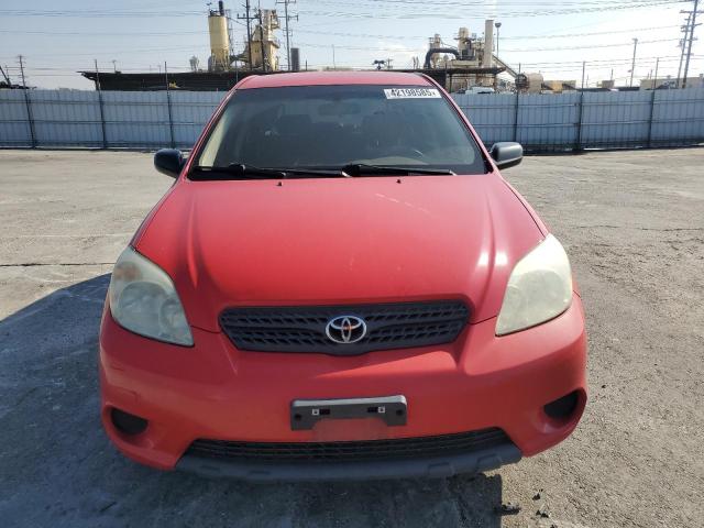 2T1KR32E26C560268 - 2006 TOYOTA COROLLA MA XR RED photo 5