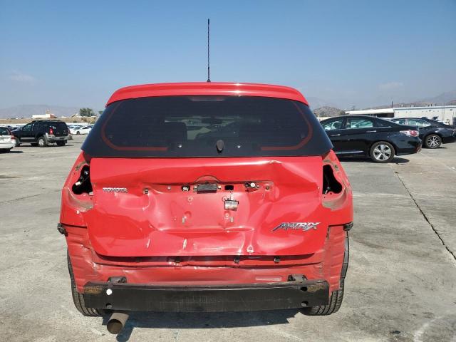 2T1KR32E26C560268 - 2006 TOYOTA COROLLA MA XR RED photo 6