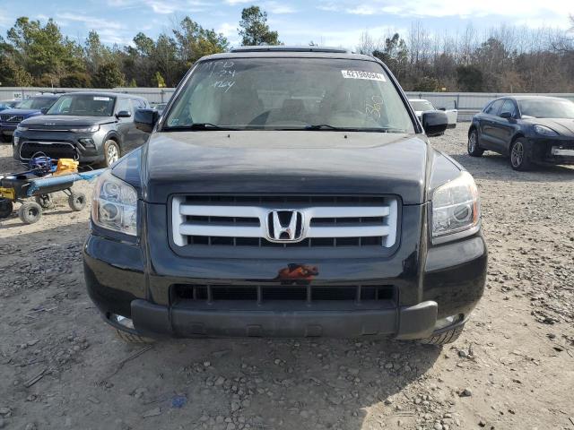 5FNYF285X7B039865 - 2007 HONDA PILOT EXL BLACK photo 5