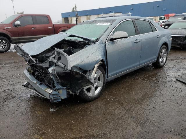 1G1ZH57B294102273 - 2009 CHEVROLET MALIBU 1LT BLUE photo 1