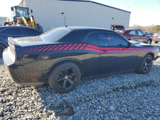 2C3CDYAG3EH313904 - 2014 DODGE CHALLENGER SXT BLACK photo 3