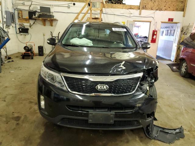 5XYKTDA67EG469713 - 2014 KIA SORENTO LX BLACK photo 5