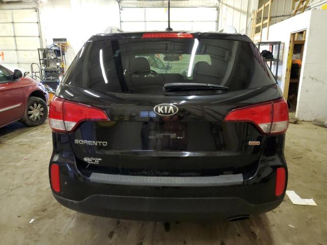 5XYKTDA67EG469713 - 2014 KIA SORENTO LX BLACK photo 6