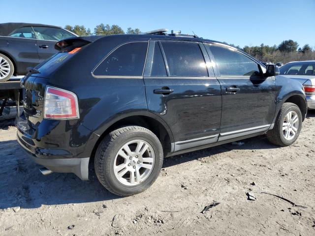 2FMDK48C28BA39910 - 2008 FORD EDGE SEL BLACK photo 3