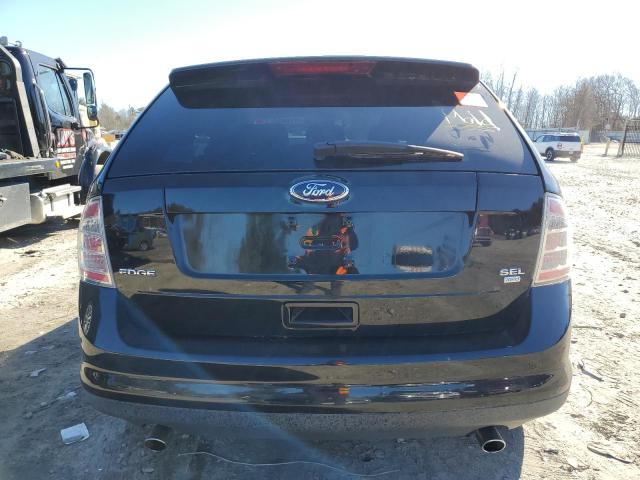 2FMDK48C28BA39910 - 2008 FORD EDGE SEL BLACK photo 6