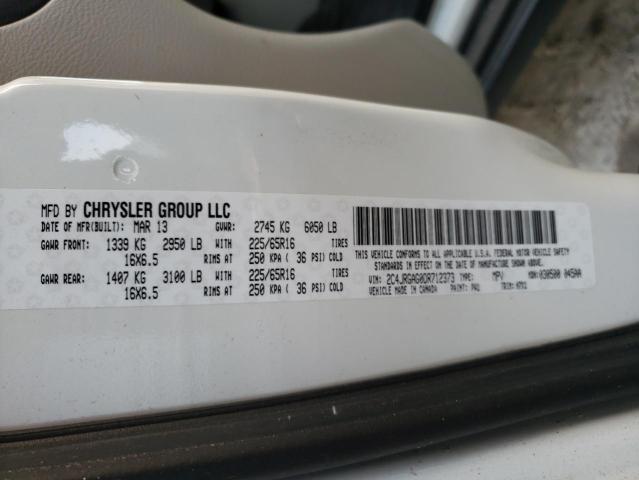 2C4JRGAG0DR712373 - 2013 RAM TRADESMAN WHITE photo 13