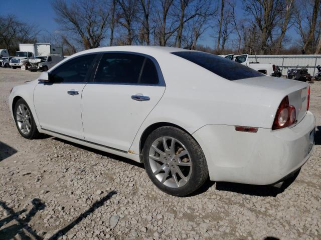 1G1ZK57709F126461 - 2009 CHEVROLET MALIBU LTZ WHITE photo 2