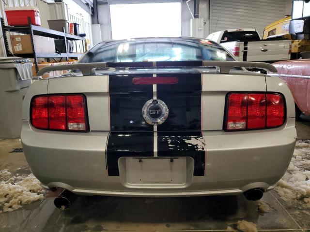 1ZVFT82H865184051 - 2006 FORD MUSTANG GT SILVER photo 6