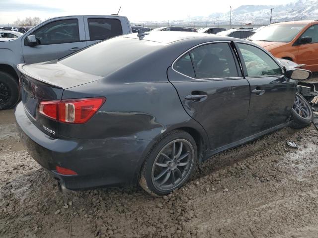 JTHCE5C22B5001096 - 2011 LEXUS IS 350 GRAY photo 3